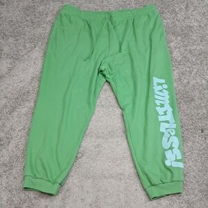 Target Black History Month Limitless Green Graphic Joggers Mens 3X 7471